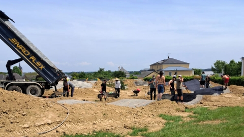Travaux : le Pump track