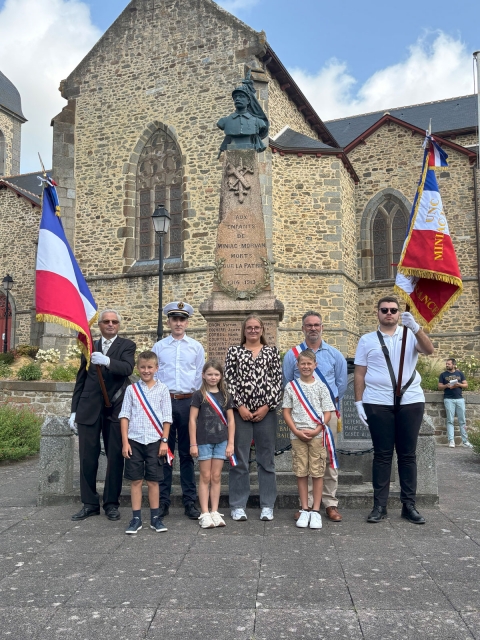 Cérémonies du 14 juillet et du legs Lehon
