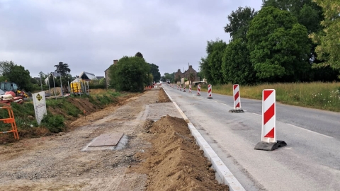 Travaux rue de la Liberté